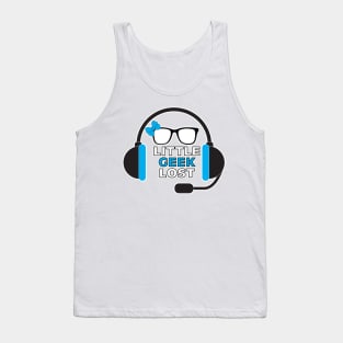 Littlegeeklost Headphones Tank Top